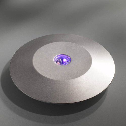 Seleniet Kristallen Bal, 52200, Ø ca. 7 cm incl. zwarte LED-voet 2 Dit decoratieve opzetstuk past op elke LED Base (apart verkrijgbaar) van LED DREAMS. Seleniet Kristallen Bal, 52200, Ø ca. 7 cm incl. zwarte LED-voet - Afbeelding 2